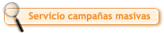 Servicio campa�as masivas